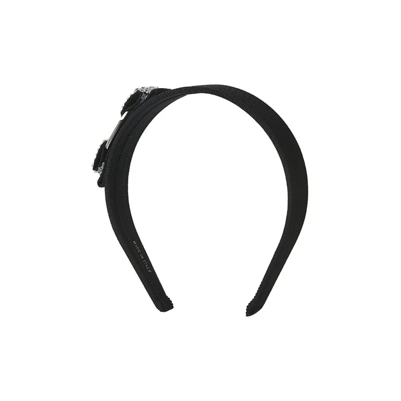 Ferragamo Bow Embellished Hair Band-2
