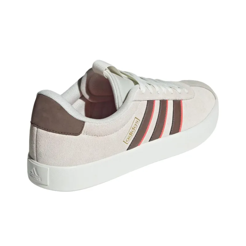 Adidas Neo Vl Court 3.0 Off White Earth Strata Gold Metallic-4