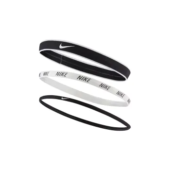 Nike Polyamide Hair Bands Unisex Black/White/Black