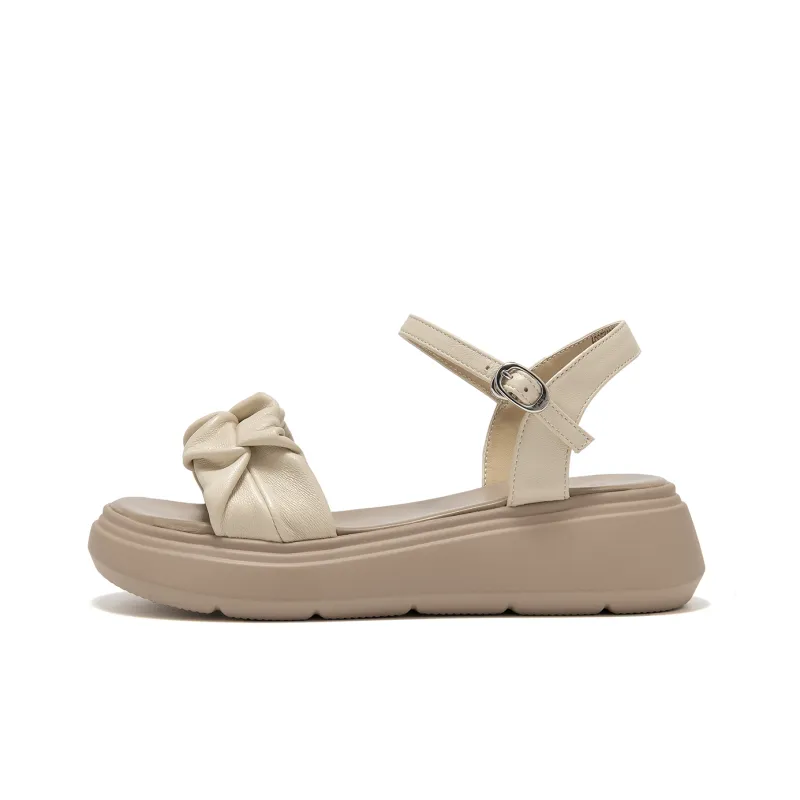Spider King Strap Sandals Women's Ecru-0
