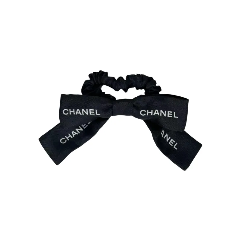 CHANEL Hair Accessory Silk Hair Tie Women's-0