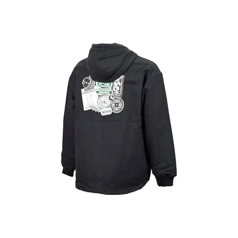 Converse Transition Jackets Coats Men's Black-1
