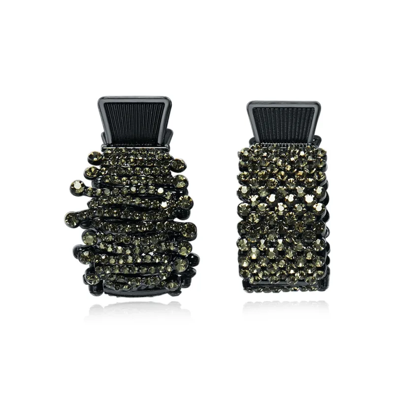 AGOVSKI Alloy Hair Clips Women's Black-0