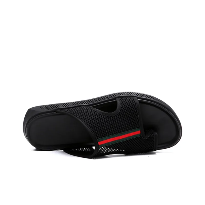 A Fairy Tale Of A Pair Of Shoes Slide Slippers Men's Black-4