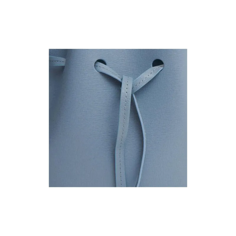 MANSUR GAVRIEL Leather Bucket Bags Shoulder Bag Crossbody Bag Mini Women's Blue-3