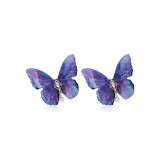 Purple Butterfly[1 Pair]