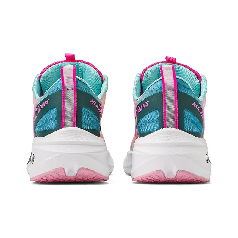 HLA JEANS Cushioning Rebound Wear-Resistant Lightweight Breathable Slip-Resistant Low-Top Running Shoes Unisex-16