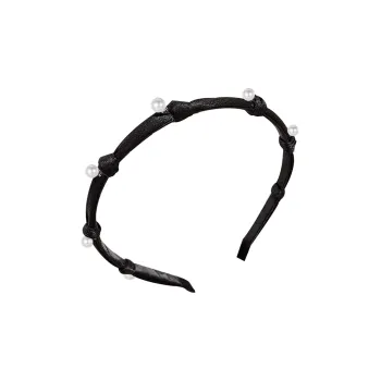 SENDME Headbands Women's Thin Edge Bowknot Headband