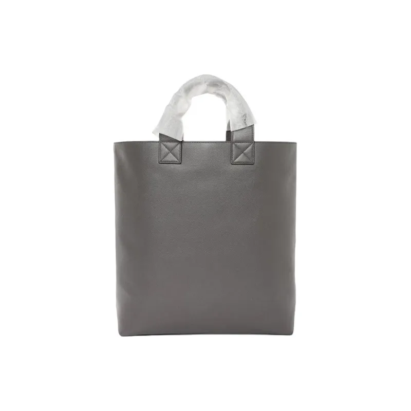 Burberry Artie Series Leather Tote Bag Shopping Bag Handbag Unisex Gray-1