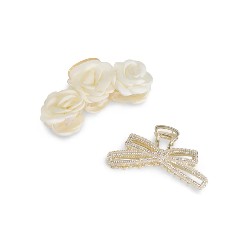 VIVIWELL Hair Clips Women's 2 Pack-0