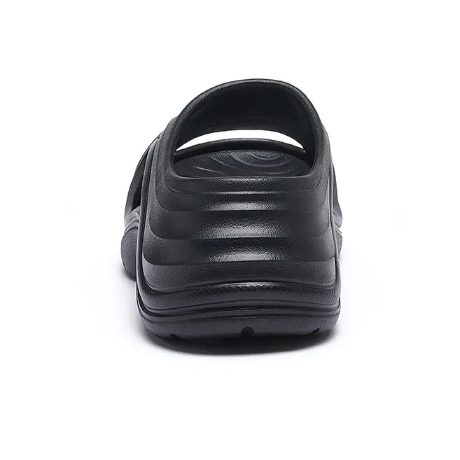 CAMEL Slide Slippers Men White/Black-10