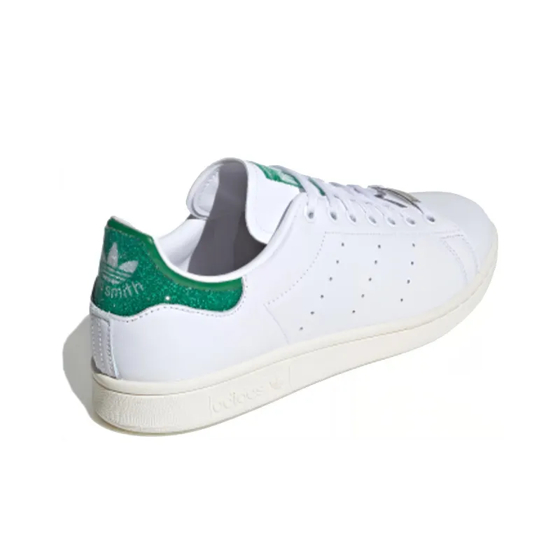 Adidas Stan Smith Swarovski White Green-3