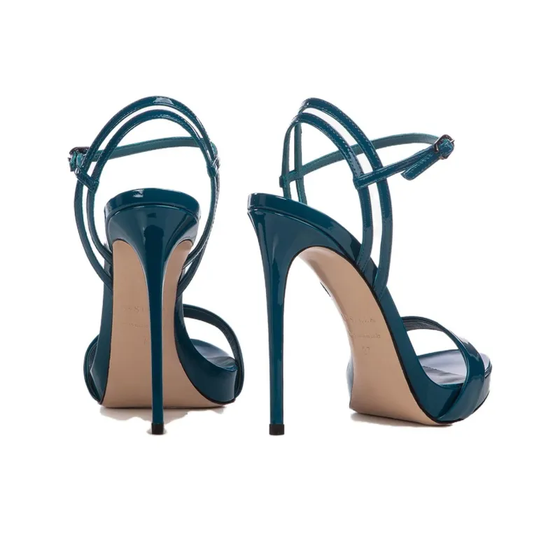 Le Silla Gwen 120mm Patent-leather Sandals Women's-3
