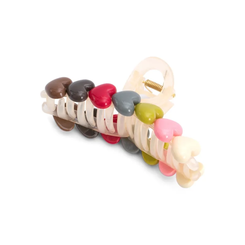 ZANC Acrylic Hair Clips Women's Multiple Colors-2