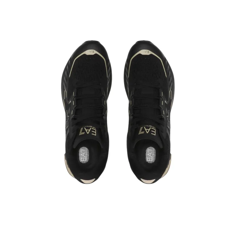 EMPORIO ARMANI EA7 Low Top Casual Shoes Men's Black-3