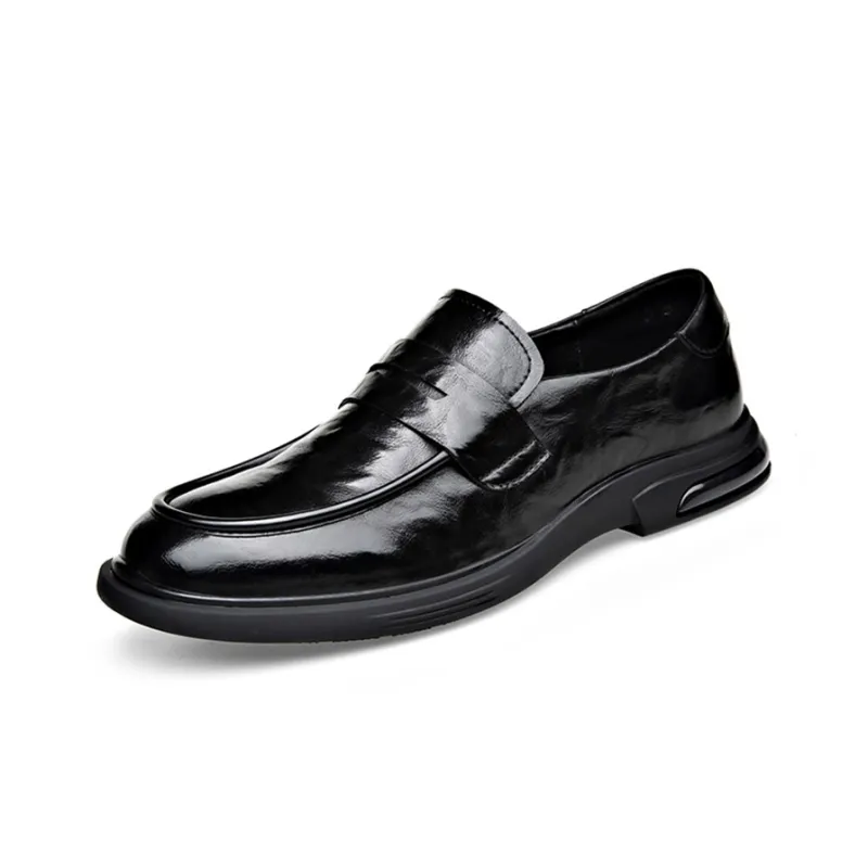 Romon Dress Shoes Men Low Top Black, Brown-1
