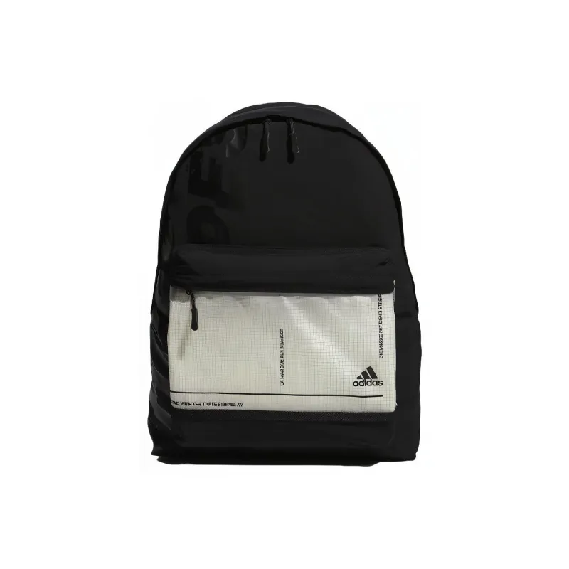 Adidas Polyamide Backpack Regular Unisex Black/Beige-0