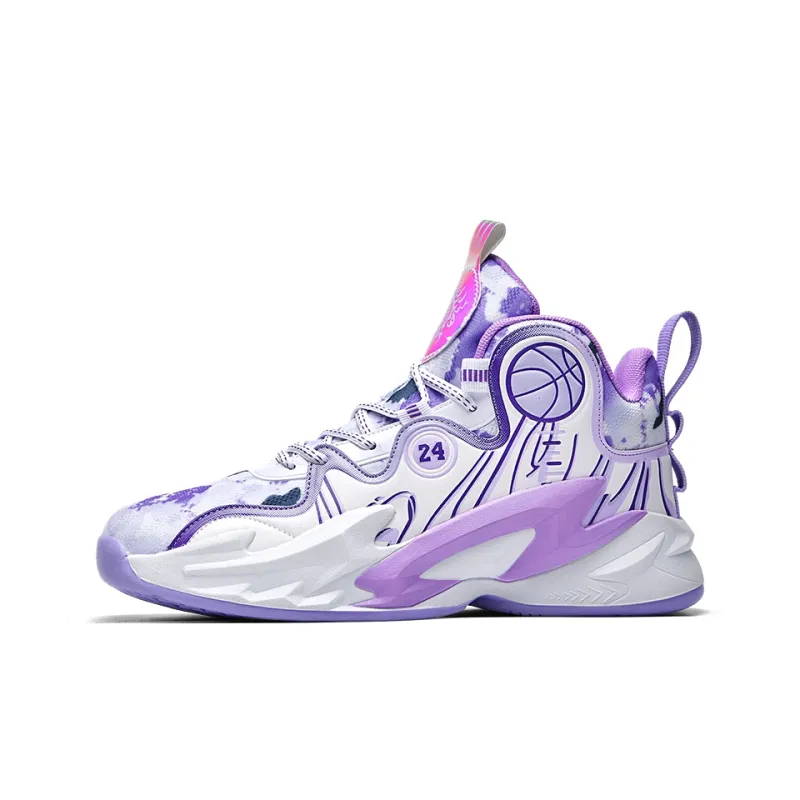 BANGNEY Cushioning Anti-Slip And Wear-Resistant Breathable Rebound Mid-Top Basketball Shoes Unisex-4