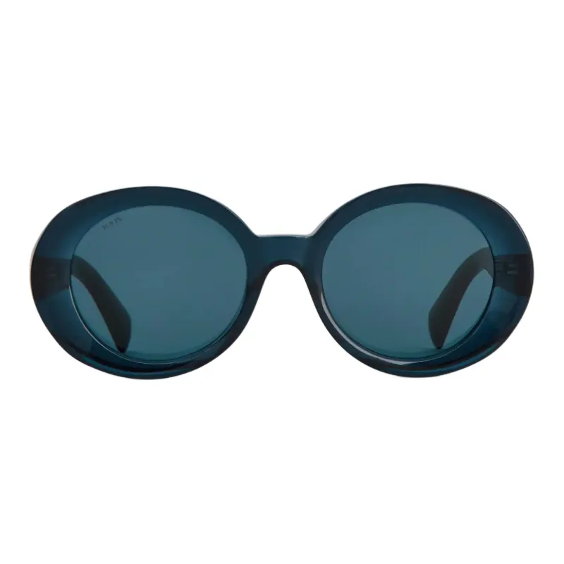 TOD'S Oval Sunglasses Women's Blue-0