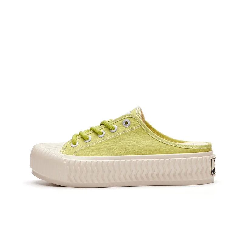 Excelsior Canvas Shoes Women's Low Top Rouge Pink/Lime Green-0