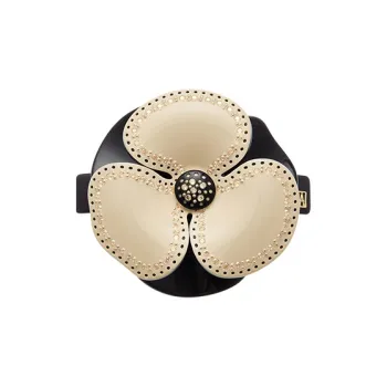 ALEXANDRE DE PARIS Trimming Camellia 6cm Hair Clip Hair Accessories Headwear Women's
