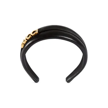 GUCCI Petra Leather Headband