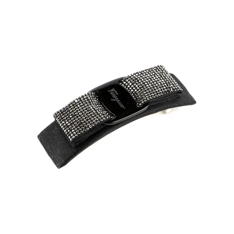FERRAGAMO Hair Clips Women's Black-1