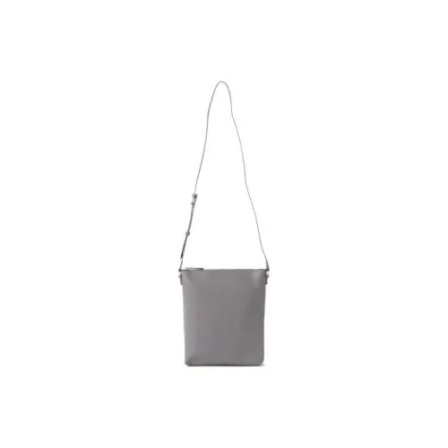 Beams Artificial Leather Crossbody Bag Shoulder Bag Unisex Gray