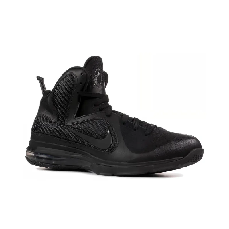 Nike LeBron 9 Triple Black-3