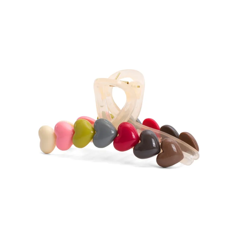 ZANC Acrylic Hair Clips Women's Multiple Colors-1
