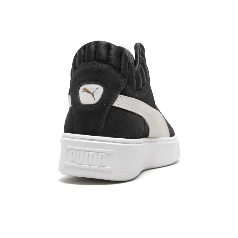 PUMA Platform Demi Retro Low Tops Casual Skateboarding Shoes Unisex Black Women's-4