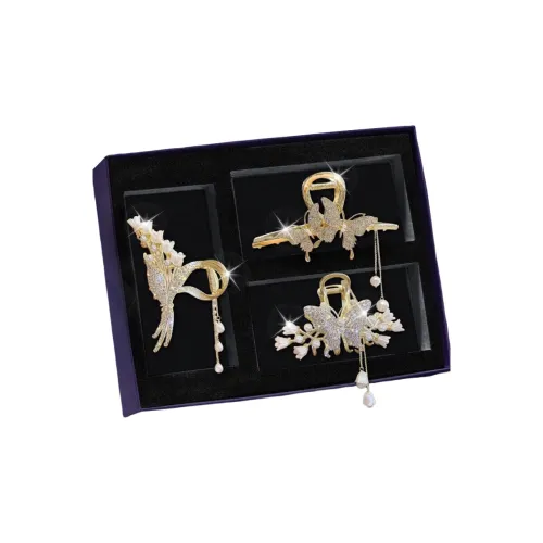 Enchanting Cat Alloy Claw Clip Women's