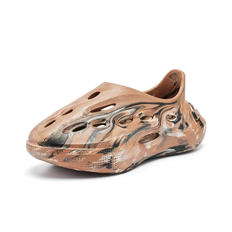 QIAODAN Fangs Clogs Men's Palm Dust Color-2