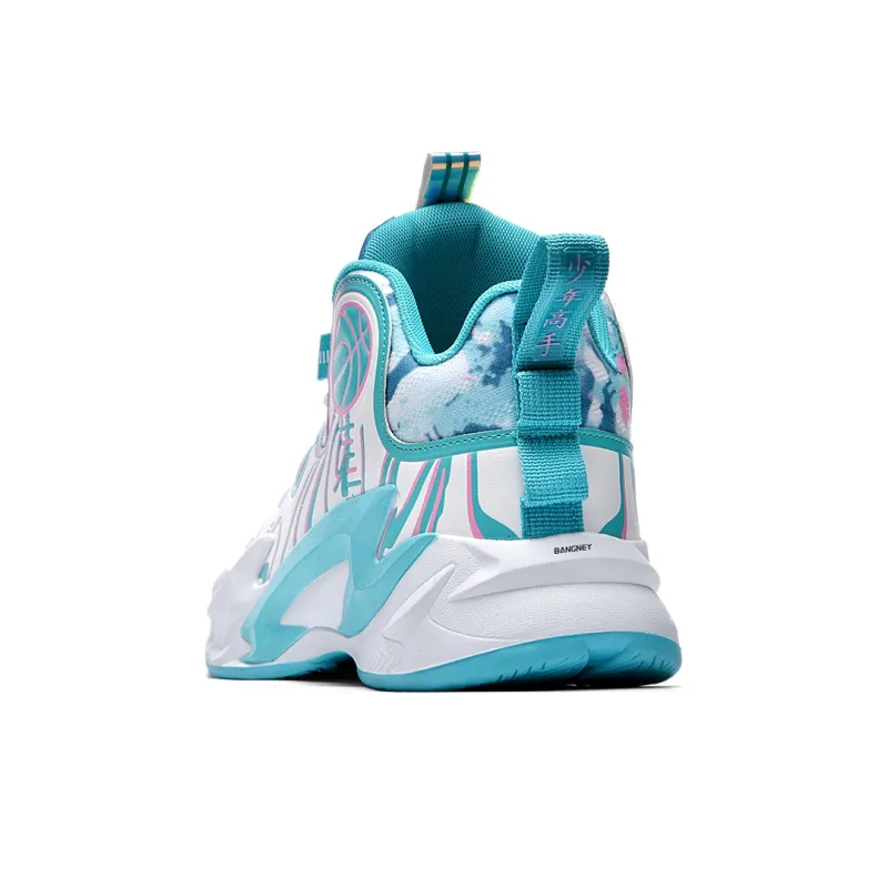 BANGNEY Cushioning Anti-Slip And Wear-Resistant Breathable Rebound Mid-Top Basketball Shoes Unisex-2