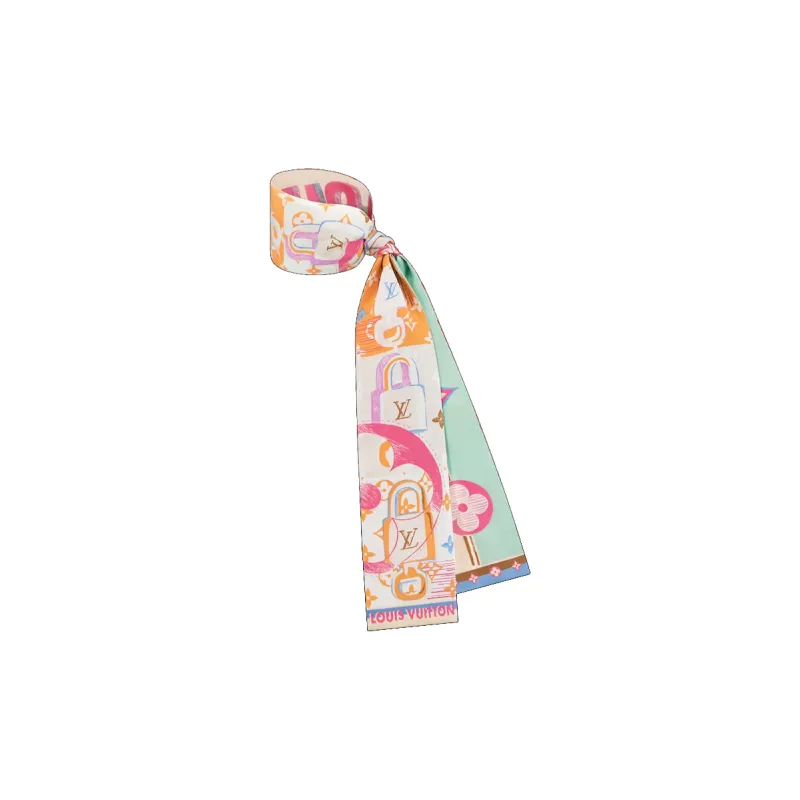 LOUIS VUITTON Monogram Hair Bands Women's Multicolor-1