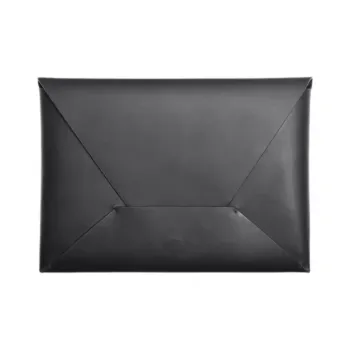 ZARA Cow Leather Clutch Men's Black