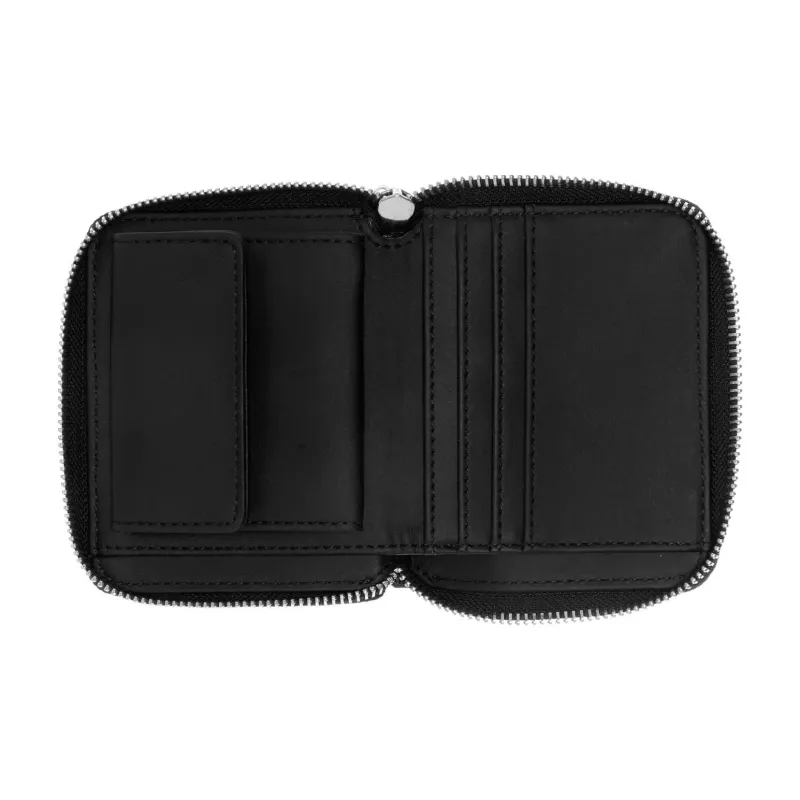 GUESS Faux Leather Wallet Small Size Women's Black-2