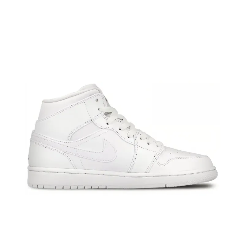 JORDAN 1 Retro Mid 'White Cool Grey' Gs-1