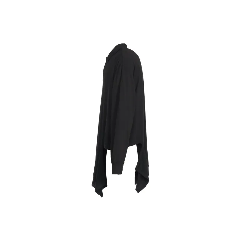 Yohji Yamamoto Ground Y SS24 Polo Shirt Unisex Black-2