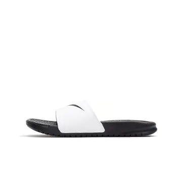 Nike Klapki Benassi Swoosh 'Black White' Women's
