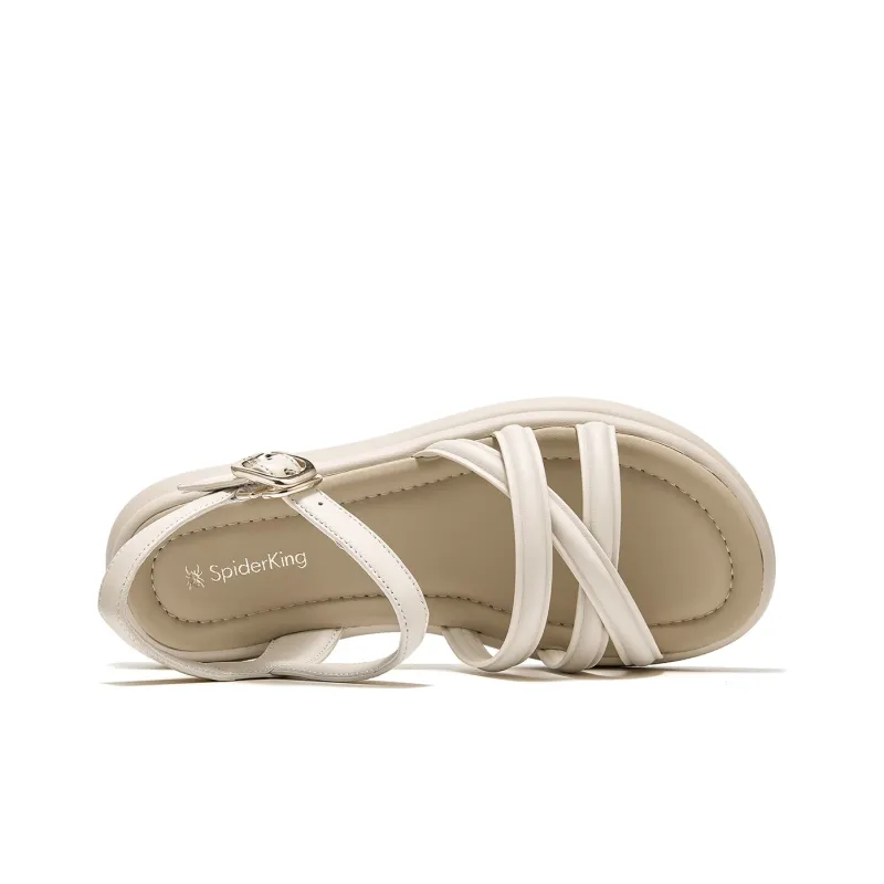 Spider King Strap Sandals 3.6cm Women's Ecru-3
