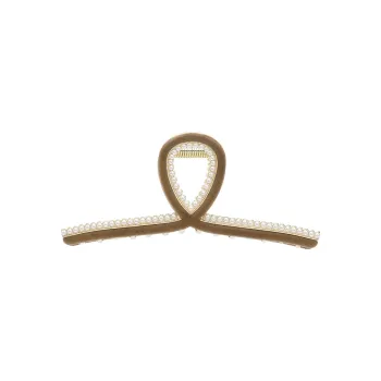 UNABERRY Alloy Faux Pearl Hair Clips Women's