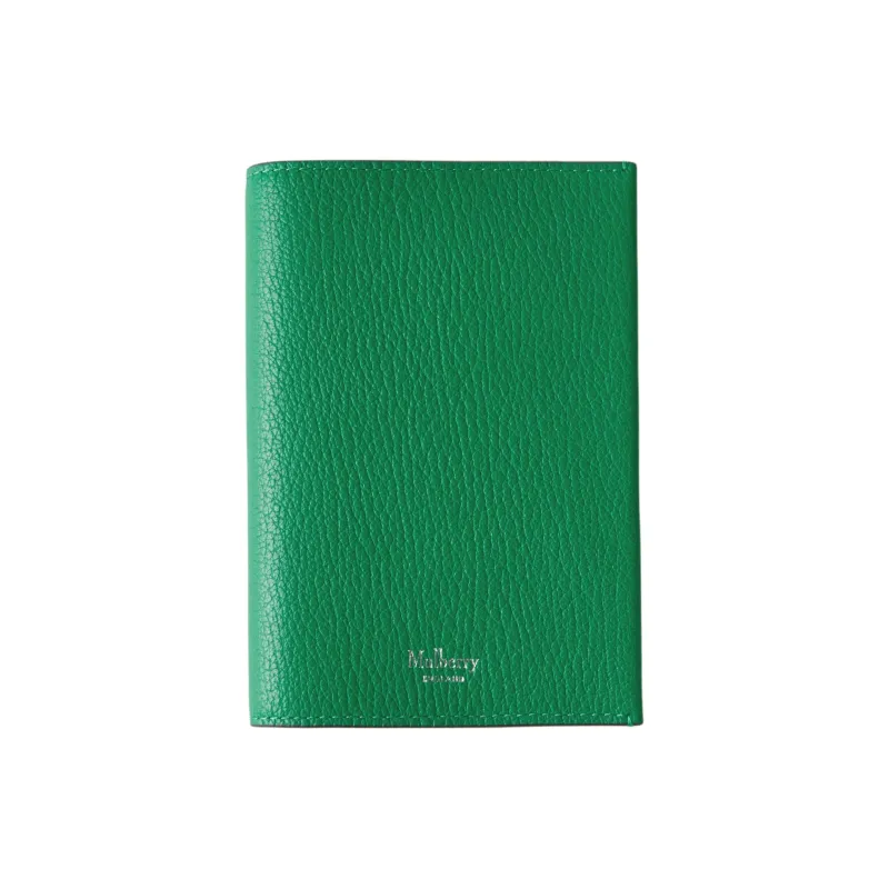 Mulberry Leather Passport Clip Women's Grass Green-0