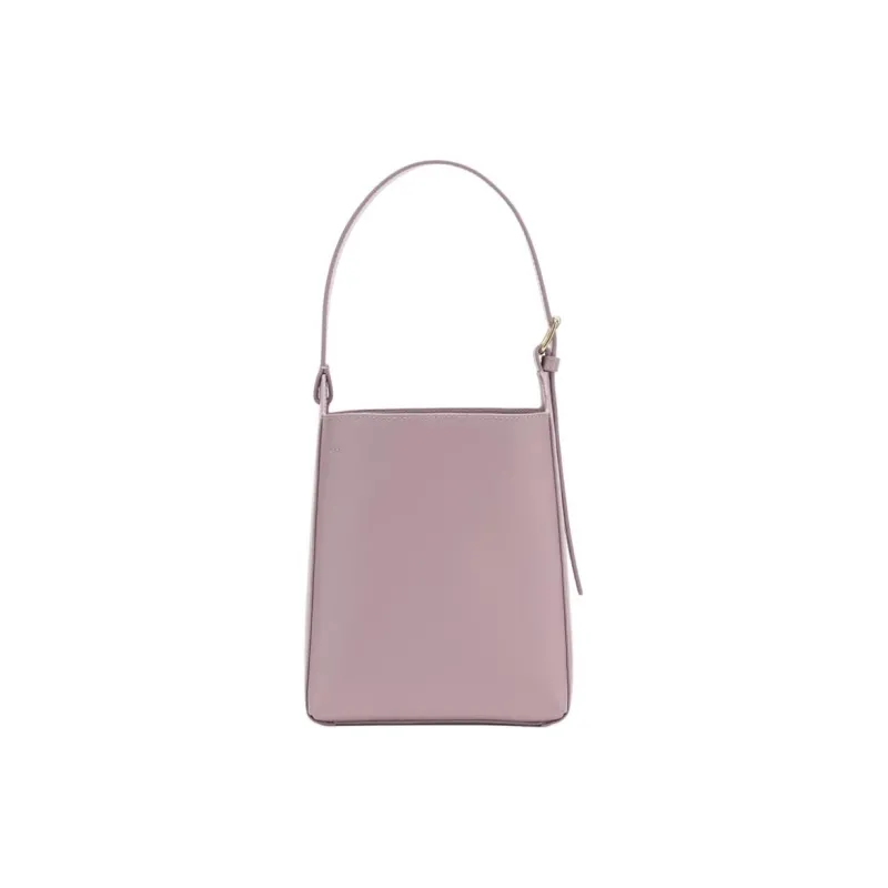 A.P.C Leather Handbag Shoulder Bag Women's Lavender-3