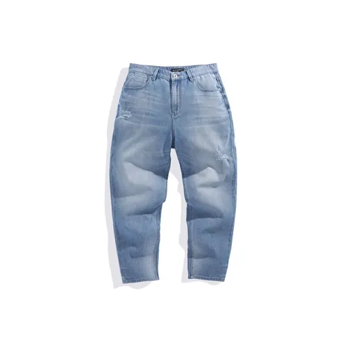 PEACEBIRD MEN Jeans Men Blue 1 Classic Cone