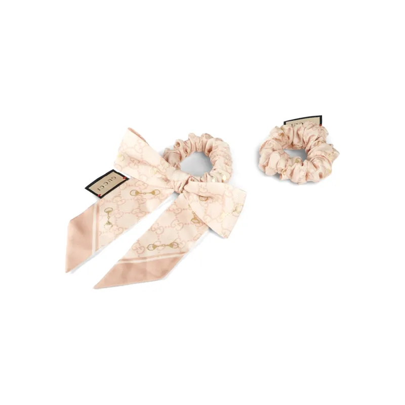 GUCCI Gg Scrunchie And Bow Set-2