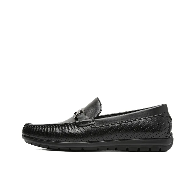 S. T.DUPONT Breathable Comfortable Casual Shoes Men's Black-0
