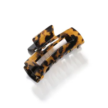 Clect Resin Hair Clips Women's Pearl Luster, Tortoiseshell, Ivory Dazzling Color