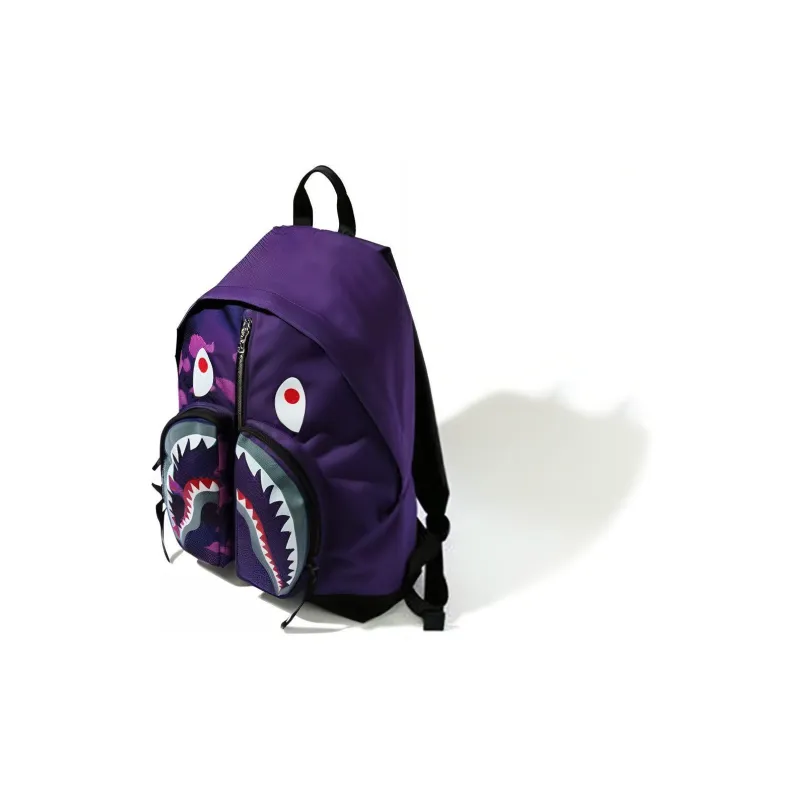 A BATHING APE Bape Polyester Backpack Regular Men's Purple-1