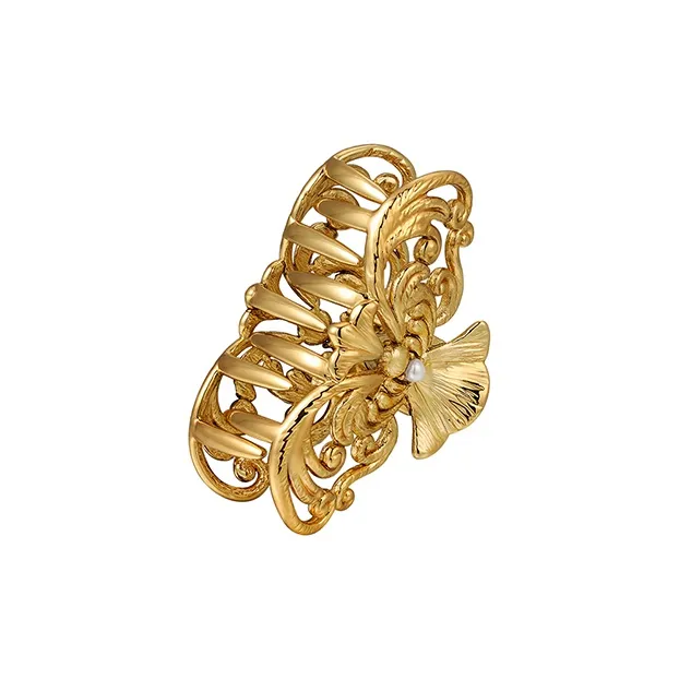 She's Hair Clips Women's Gold-1